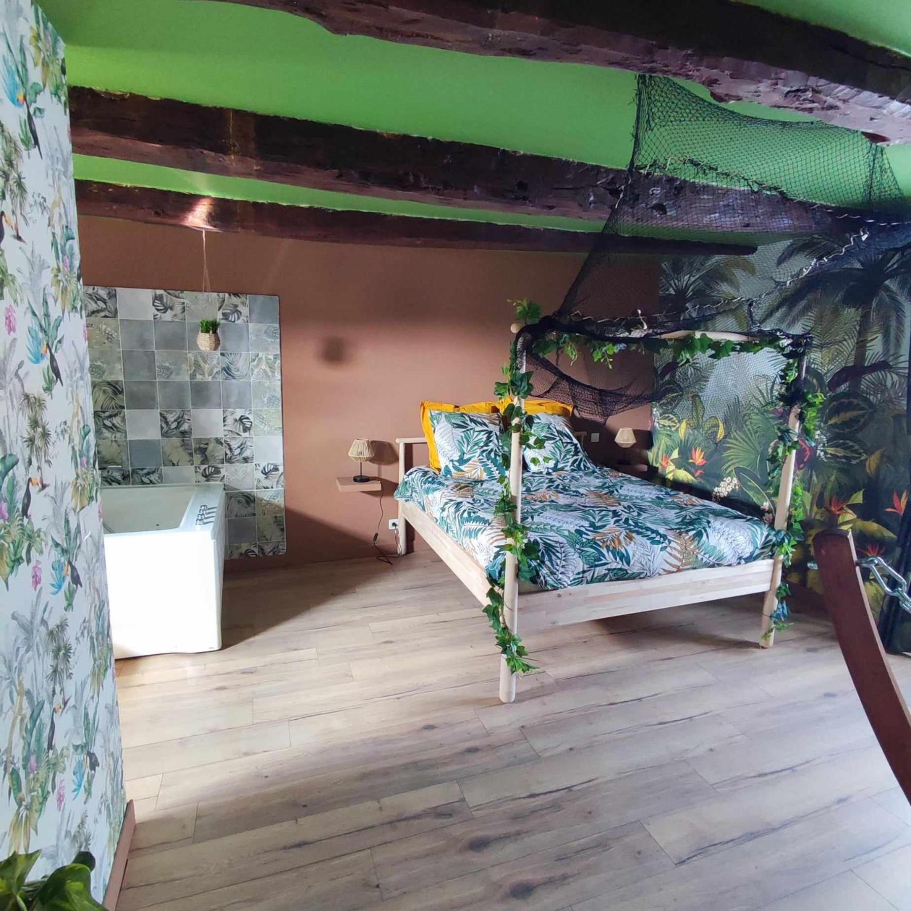 Appartamento L'Evasion Jungle Saint-Pierre-de-Plesguen Esterno foto