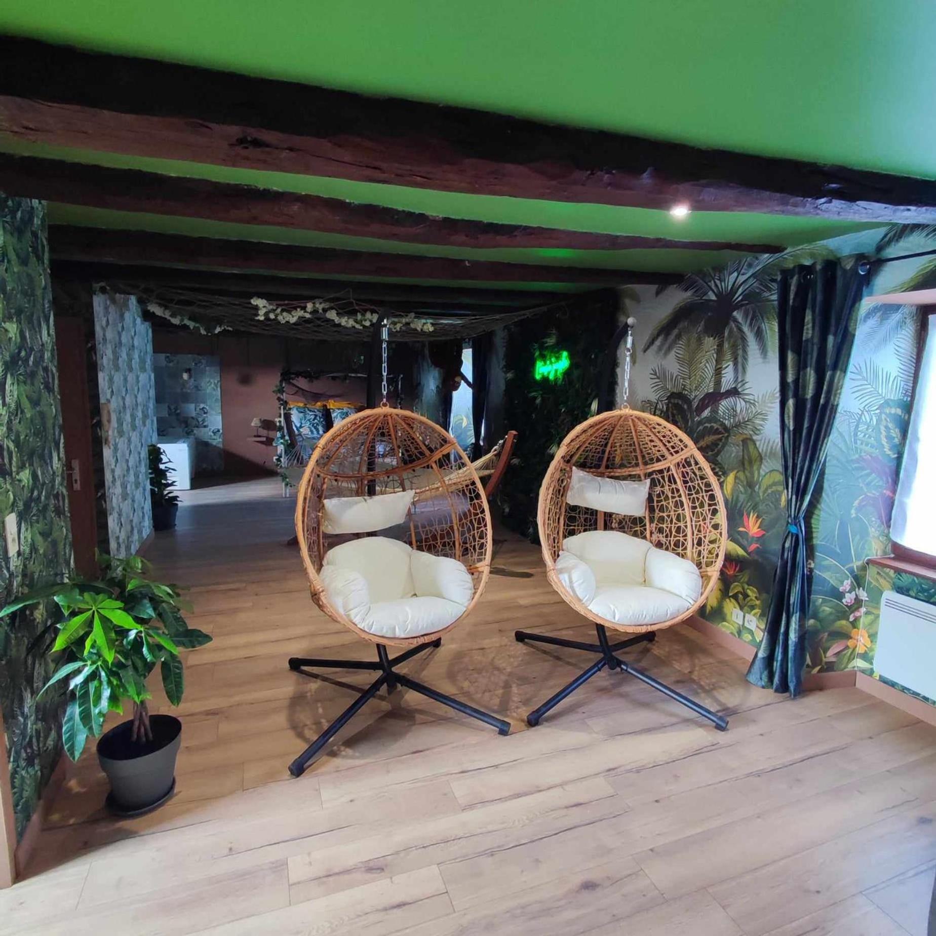 Appartamento L'Evasion Jungle Saint-Pierre-de-Plesguen Esterno foto