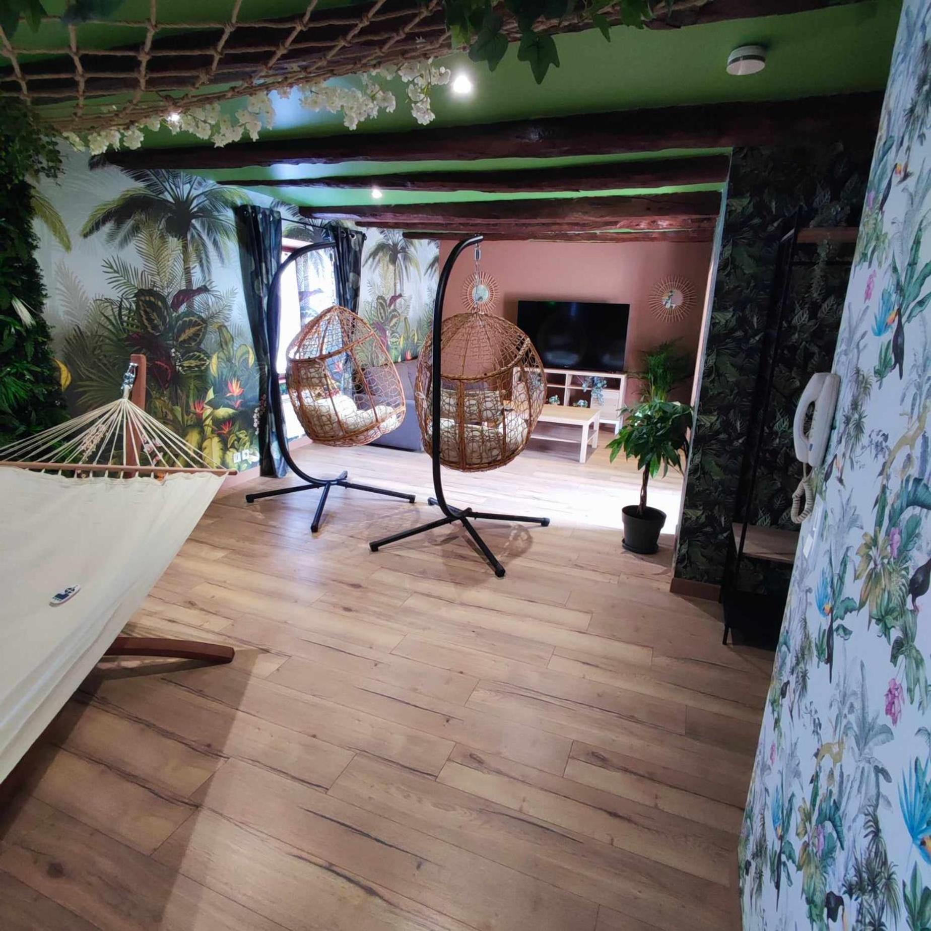 Appartamento L'Evasion Jungle Saint-Pierre-de-Plesguen Esterno foto