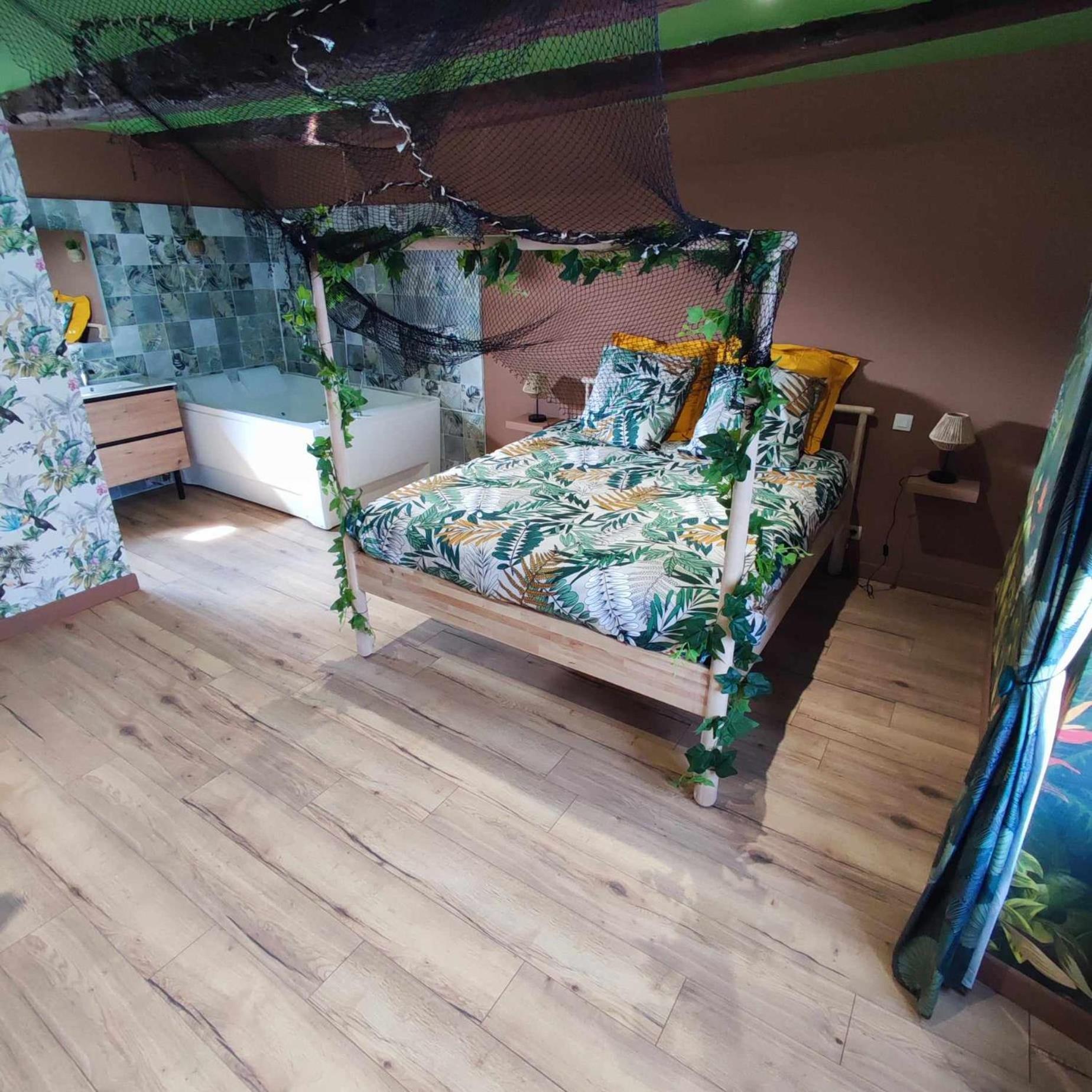 Appartamento L'Evasion Jungle Saint-Pierre-de-Plesguen Esterno foto